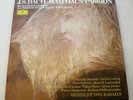 J.S. BACH matthaus passion KARAJAN BERLINER PHILHARMONIKER 4LP BOX Deutsche Gr.