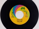 ELTON JOHN: Rocket Man / Suzie USA UNI DJ PROMO 45 Classic Rock NM-