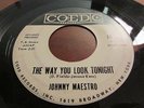 JOHNNY MAESTRO DOO WOP POPCORN CLASSIC 45 ON COED PROMO THE WAY YOU LOOK TONIGHT