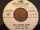 JOHNNY & JONIE Kee-Ro-Ryin ROCKABILLY 45 on CHALLENGE promo WLP