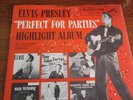 Elvis Presley, Perfect For Parties, RCA # SPA 7-37,vg+, sleeve and record