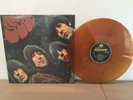 THE BEATLES - RUBBER SOUL - BRAND NEW YELLOW/BROWN COLORED VINYL LP RECORD