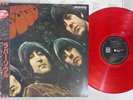 BEATLES RUBBER SOUL EMI/ODEON EAS-70135 Japan OBI Mono Clear Red Vinyl LP