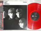 BEATLES WITH THE EMI/ODEON EAS-70131 Japan OBI Mono Clear Red Vinyl LP
