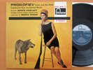 Prokofiev Peter & The Wolf Boris Karloff 1957 Fontana BIG 414-Y STEREO