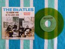 BEATLES To Know Him Is To Love 45 rpm GREEN WAX w/ PICTURE SLEEVE Deccagone 1976