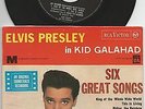 Elvis Presley 7“ 45 EP Kid Galahad 1962 Italy Italian Top  (Mint)