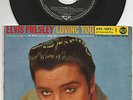 Elvis Presley 7“ 45 EP Loving You 1 D 1957 1st Press Top Open Orange