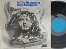Rory Gallagher ORIG UK LP In the beginning VG+ '74 Blues Rock Taste Emerald Gem