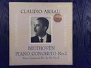 BEETHOVEN PIANO CONC. N°2  CLAUDIO ARRAU  COLUMBIA SAX 2346 B/S 1ED UK LP
