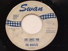 The Beatles Swan Label 45 Record She Loves You / I'll Get You