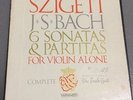 Rare  Bach, 6 Sonatas and Partitas for Violin / Joseph Szigeti / ED1 RED LABEL /