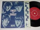 Very rare The Beatles single 45 Twist and Shout Red Odeon Denmark VG+/VG+