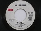 WILLIAM BELL Happy Stax WLP Promo Northern Soul 45 HEAR