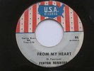 FENTON ROBINSON From My Heart / Say You're Leavin USA Blues R&B 45 HEAR