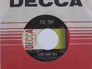 SAM AND BILL I'll Try / I Feel Like Cryin Decca Northern Soul NM 45 HEAR