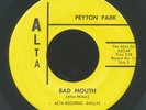 PEYTON PARK Bad Mouth ALTA popcorn / northern soul  / NMint high grade