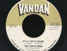 THE GENTLEMEN TX garage monster It's A Crying Shame / NMint high grade