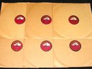 T S ELIOT FOUR QUARTETS READ BY AUTHOR 6 RECORD SET HMV 78RPM RECORD C3598/3603