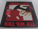 Metallica Kill Em All 180 Gram Remastered 12