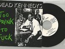 DEAD KENNEDYS: TOO DRUNK TO FUCK + THE PREY, WITH INSERT, SPAIN, MINT