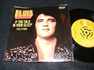 ELVIS PRESLEY Dead Stock 7 in w Pic Sleeve IF YOU TALK IN YOUR SLEEP Help Me 45