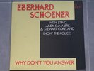 The Police Eberhard Schoener Why Don't You Answer Rare Maxi 12