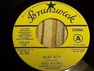 FRED HUGHES NORTHERN SOUL 45 BABY BOY / WHO YOU REALLY ARE PROMO DJ EX+/NM-