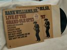 2 Hank Williams Sr. Live at the Grand Ole Opry  LP 1 SEALED & 1 used