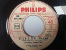 JOHNNY HALLYDAY - JE SUIS SEUL - RARE 45T PROMO