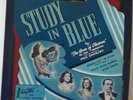 1946 VOGUE STUDY IN BLUE V-100 PICTURE RECORD ALBUM RHAPSODY IN BLUE BLUE SKIES