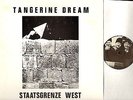 TANGERINE DREAM staatsgrenze west LP EX/EX german veb live berlin 1980