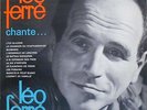 LEO FERRE CHANTE... 25cm Etat neuf
