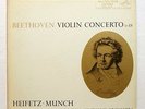 JASCHA HEIFETZ - BEETHOVEN violin concerto RCA LM1992 LP EX+