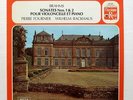 PIERRE FOURNIER, WILHELM BACKHAUS - BRAHMS sonatas nos.1 & 2 DECCA LP NM
