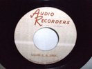 Unknown Country Music Acetate 45 Arizona Audio Recorders Frankie Starr 50's 60's