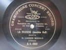 78rpm LANDON RONALD Piano -  FLUSH G&T LONDON 1901 - RAFF La Fileuse