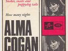 ALMA COGAN Snakes Snails & Puppydog Tails FUZZED MOD DANCER garage Denmark 45
