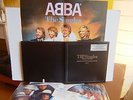 ABBA - The Singles (First Ten Years)  ABBOX 2 UK 2xLP Pic Disc + Poster + Ticket