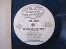 HOUSE/ J.M. Silk - Music Is The Key (Blue Vinyl)