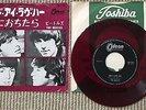 BEATLES-Japan Orig RED VINYL Odeon 45 RPM 