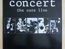 THE CURE Concert The Cure Live UK vinyl LP SIGNED BY ALL 3 Fiction FIXH 10 1984