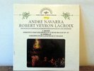 NAVARRA & VEYRON LACROIX / HAYDN PAISIELLO concerto / ERATO STEREO ED1 LP / NM