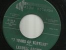 Oakland R&B 45 LEADELL BROWN 7 Years of Torture (Mason Records)