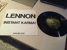 Beatles APPLE JOHN LENNON 7 45 NORWAY RARE INSTANT KARMA