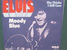 Elvis Presley PB-00857 Moody Blue 45 W/ Sleeve German NM