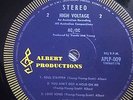 AC/DC High Voltage LP 1975 Australia Albert Productions Blue label no kagaroo