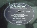 GENE VINCENT BE-BOP-A-LULA UK PRESS 78 RPM RECORD