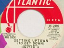UNITED 8 Getting Uptown / Ain’t It Good ATLANTIC 45 original 1972 soul funk NM