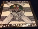 S.O.D.: STORMTROOPERS OF DEATH Speak English Or Die 1985 Vinyl LP  Exclnt Cond